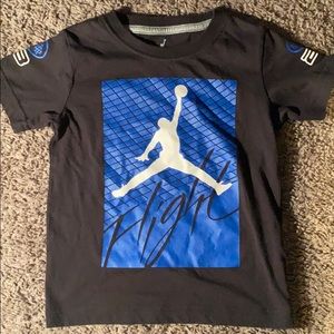 Boys black Jordan shirt